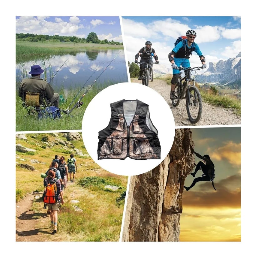 🎯 Chaleco Deportivo Táctico – ¡Versatilidad y Comodidad para tus Aventuras al Aire Libre!